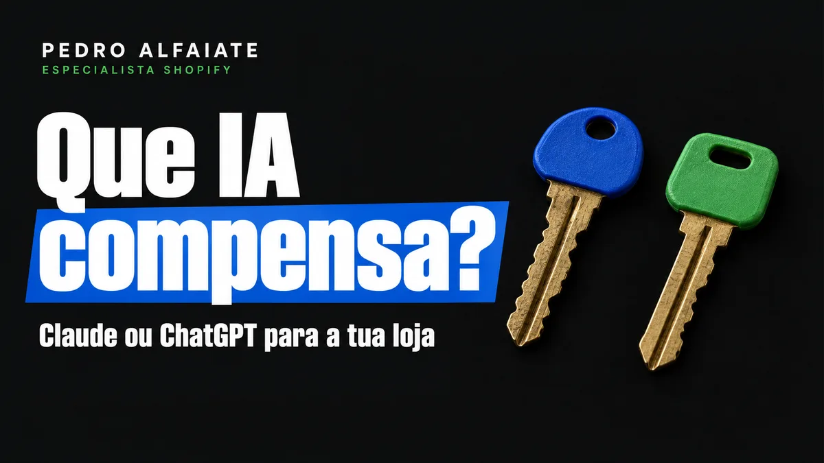 Capa Que IA compensa?, com duas chaves lado a lado, uma de cabeça azul e outra verde, em fundo preto.